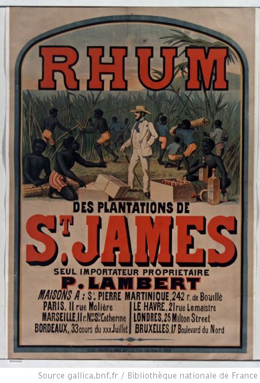 pourquoi la bouteille de saint james est carré